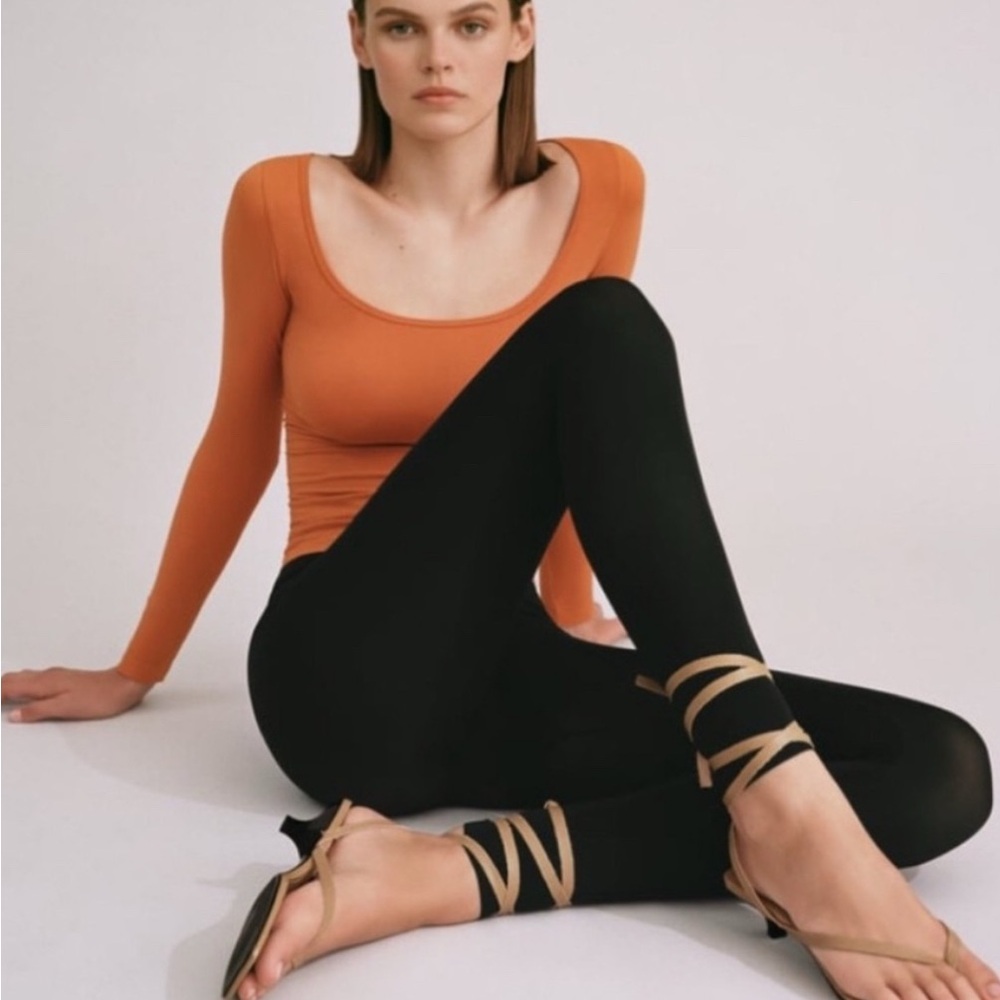 Zara Women's Beige Strappy Sandals